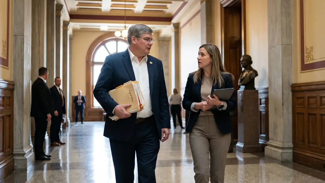 chad major legislative advocacy hallway